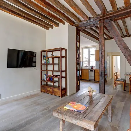 122-spacious In Le Marais * פריז